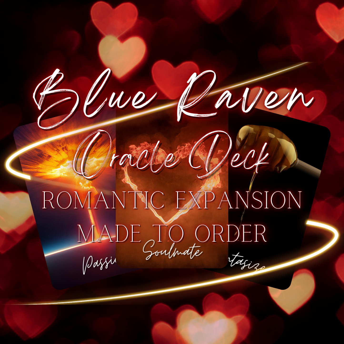 Romantic Expansion for the Blue Raven Oracle / 42 card expansion! / Made To Order